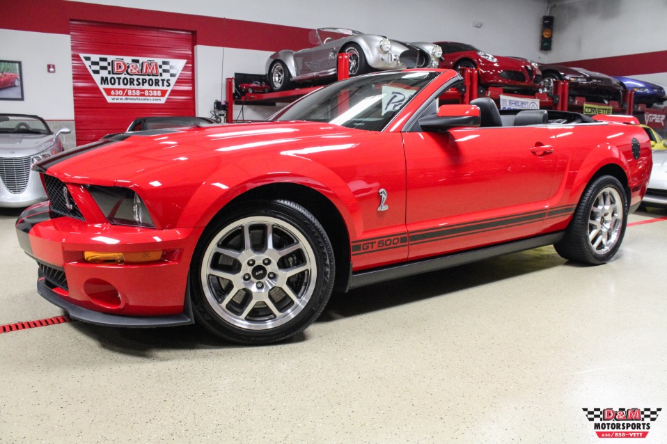 さかもと様 レッド 27.5 2008 Ford Shelby GT500 Convertible Stock # M5956 for sale near