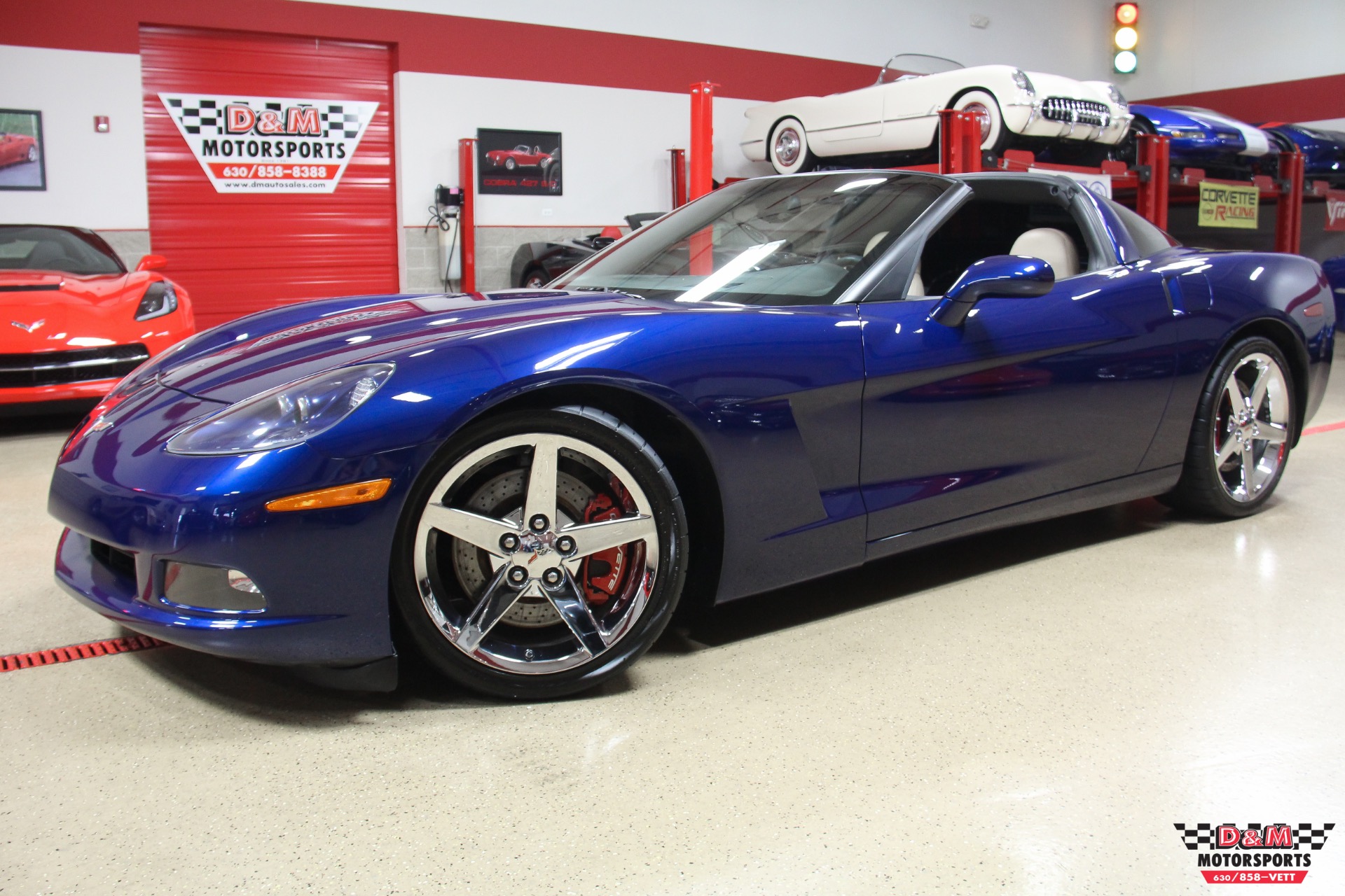 2007 Chevrolet Corvette Coupe 37445 Miles Lemans Blue Metallic Used