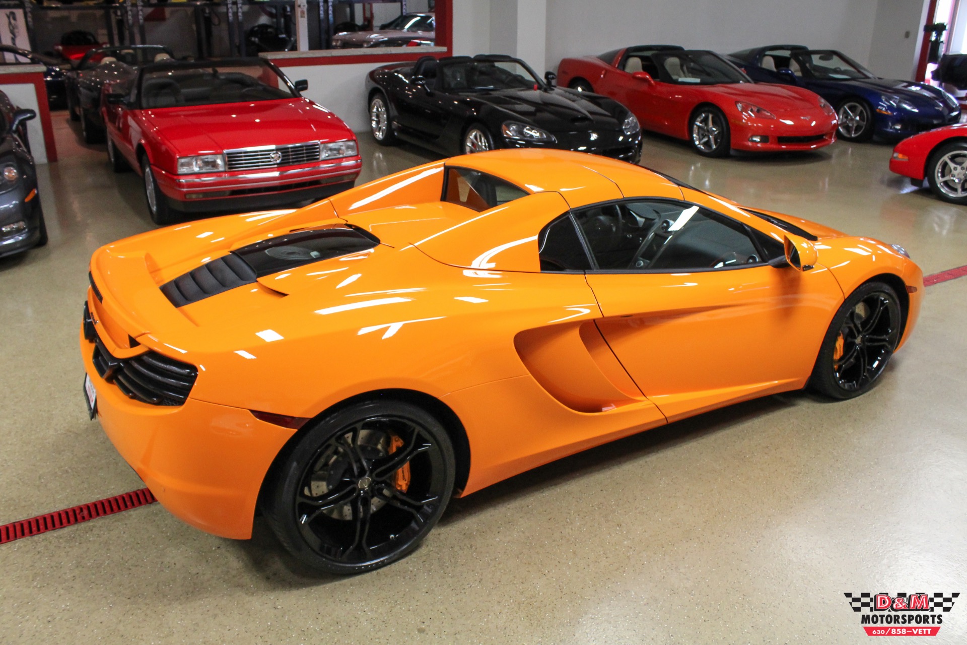 M.SMANSORY MP4-12C クロームオレンジ LIMITED30pcs 2013 McLaren MP4-12C Spider Stock # M6580 for sale near Glen