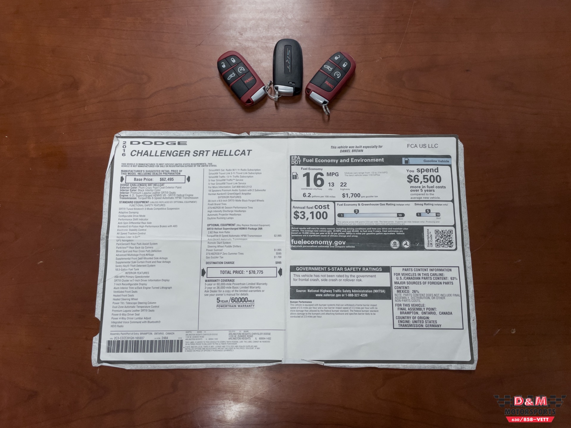 Used 2016 Dodge Challenger SRT Hellcat | St. Petersburg, FL
