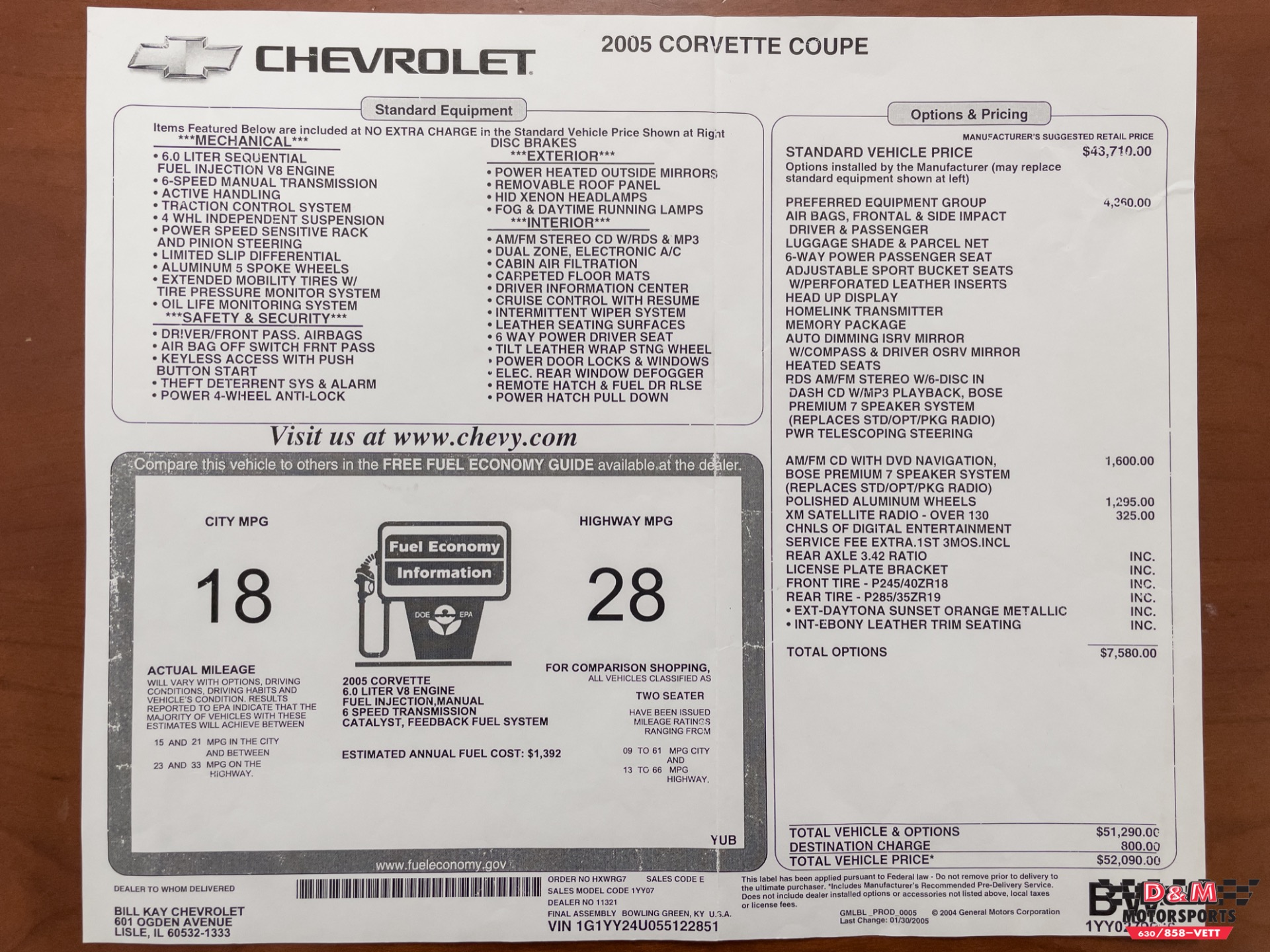 Used 2005 Chevrolet Corvette Coupe | St. Petersburg, FL