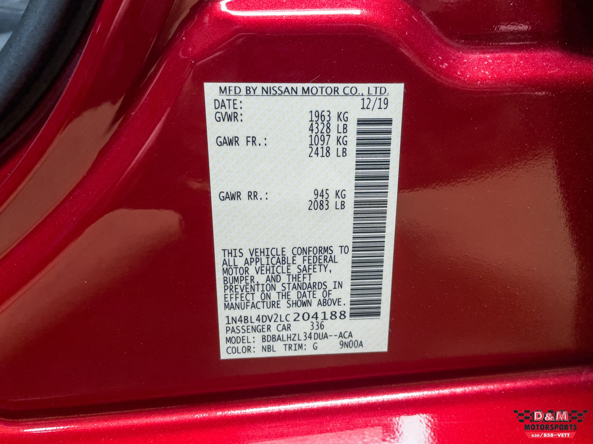 Used 2020 Nissan Altima 2.5 SV | St. Petersburg, FL