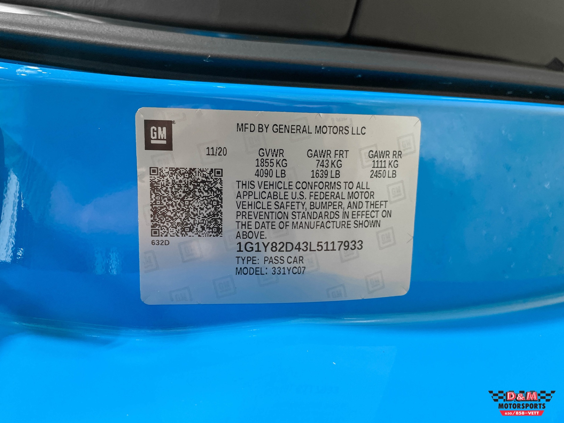 Used 2020 Chevrolet Corvette Stingray Coupe | St. Petersburg, FL
