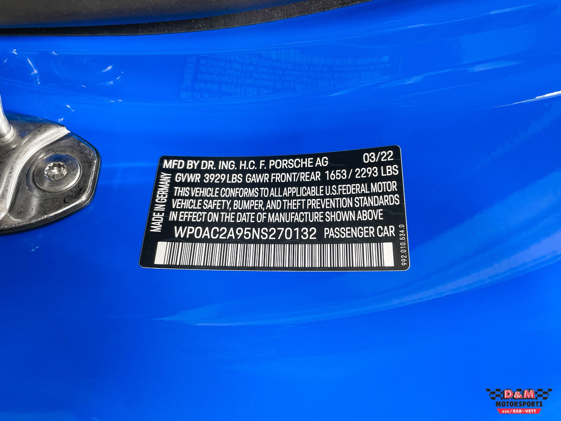 Used 2022 Porsche 911 GT3 | St. Petersburg, FL