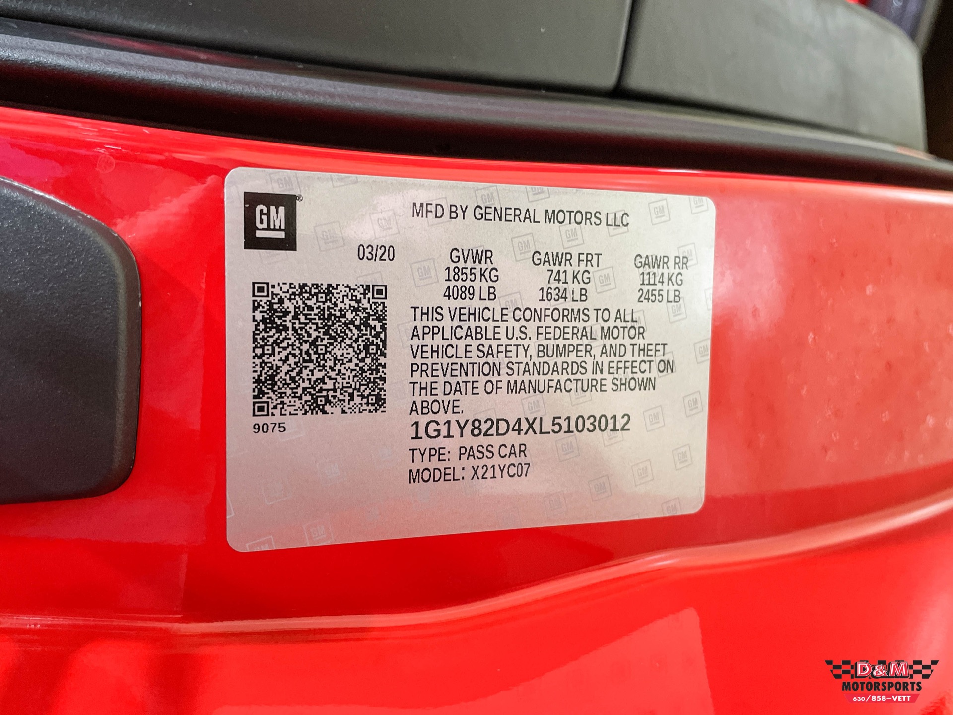 Used 2020 Chevrolet Corvette Stingray Coupe | St. Petersburg, FL