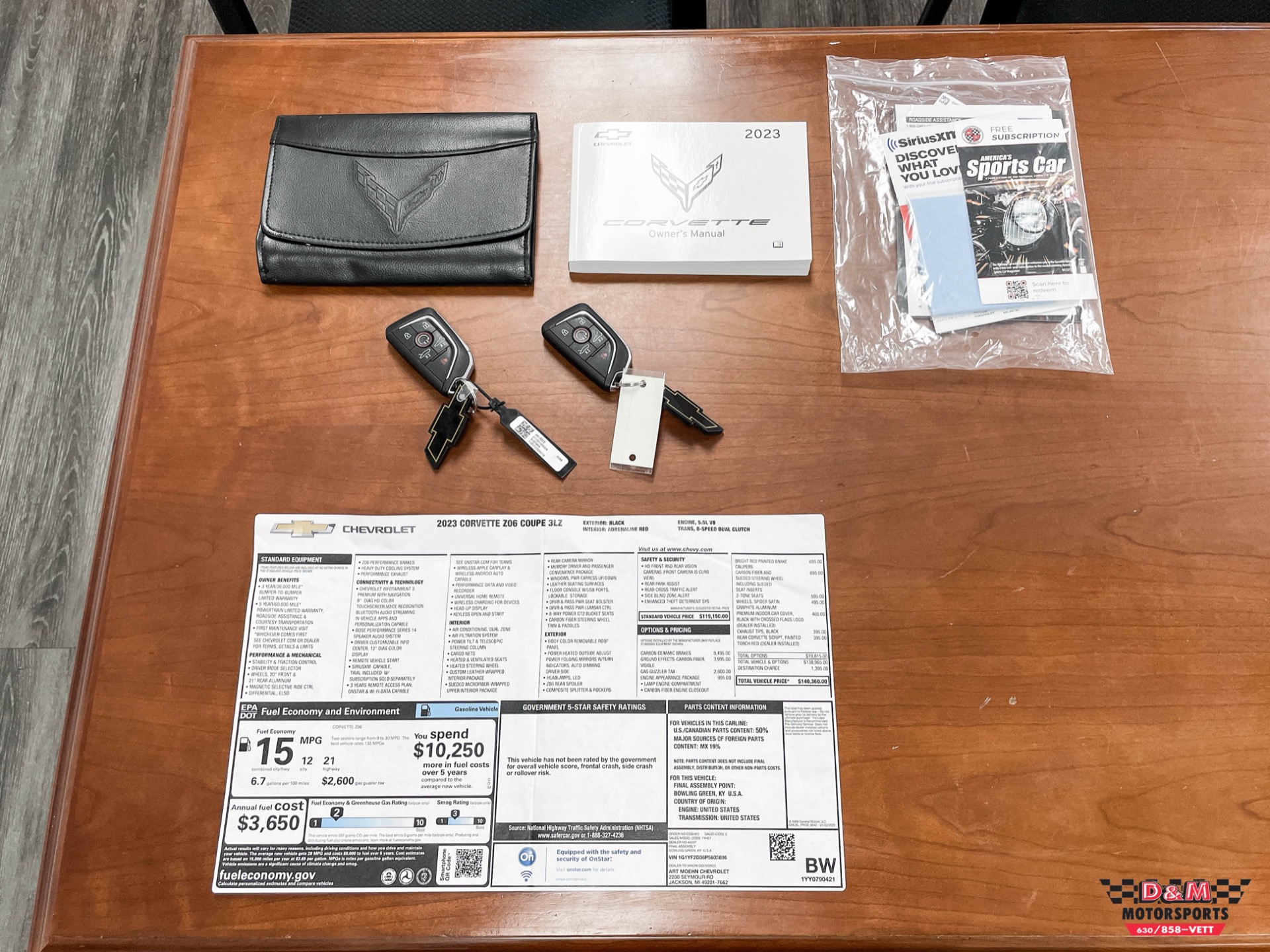 Used 2023 Chevrolet Corvette Z06 Coupe | St. Petersburg, FL