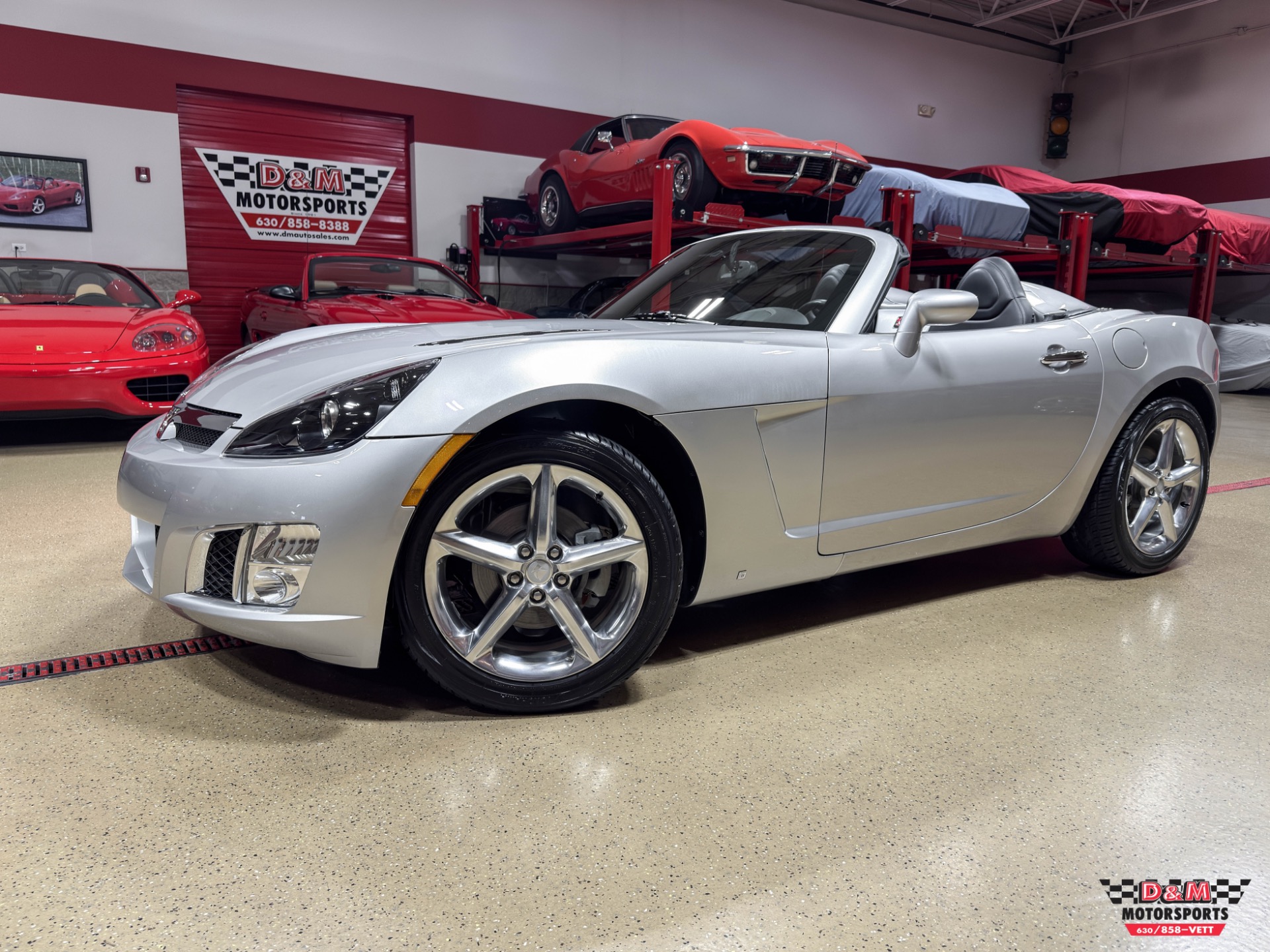 Silver Pearl 2007 Saturn Sky Convertible Rear-Wheel Drive 5-Speed Manual