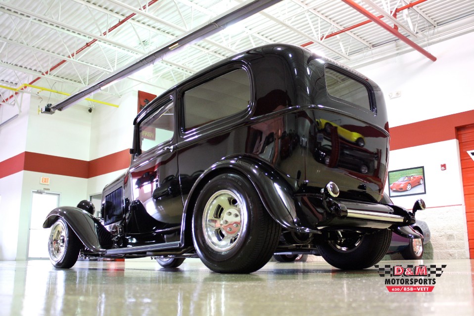 1932 Ford Tudor Sedan Full Steel Body Halibrand Wheels Highest Quality Built