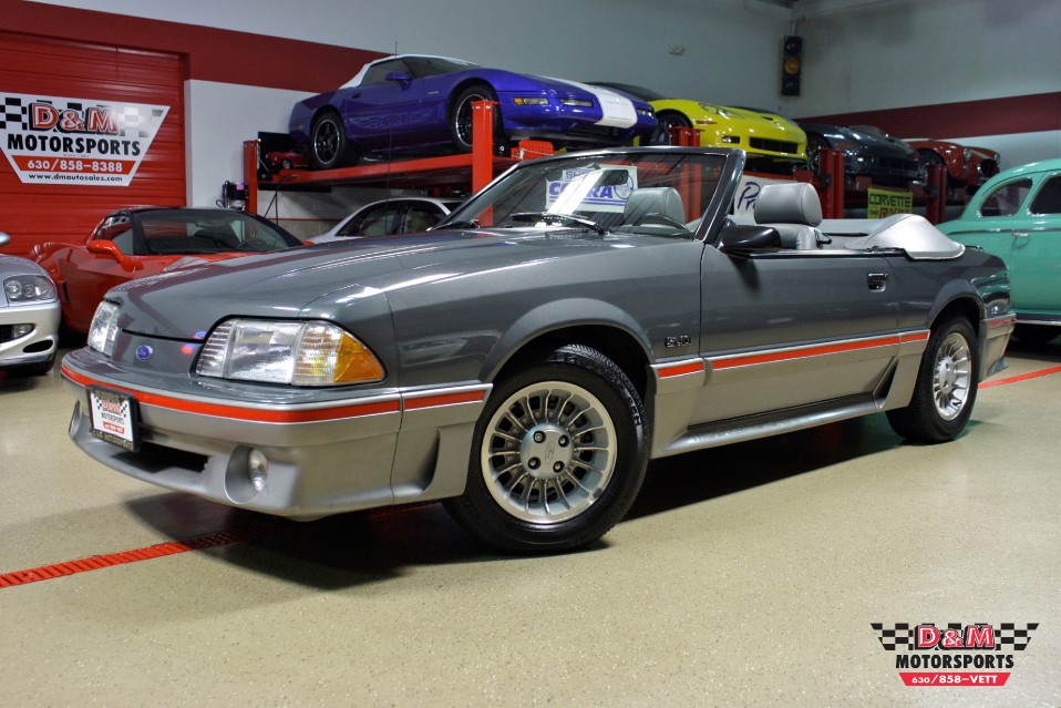 1987 Ford mustang gt convertible top #2