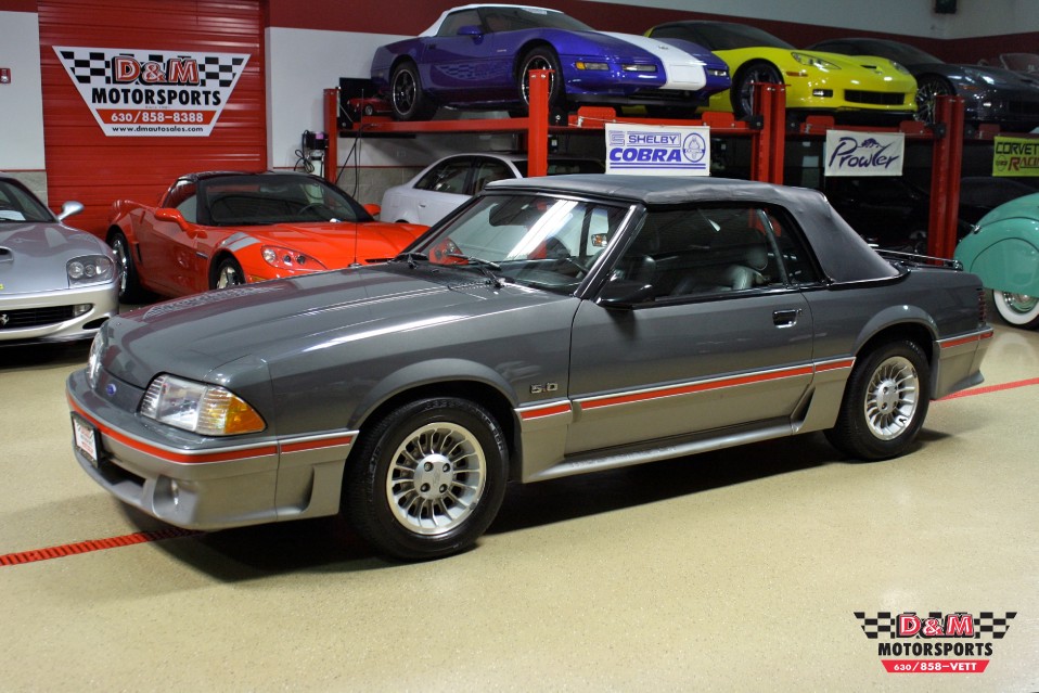1987 Ford mustang gt convertible top #4